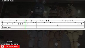 Five Nights at Freddy's 2 - It's Been So Long | EASY SLOW Guitar tutorial