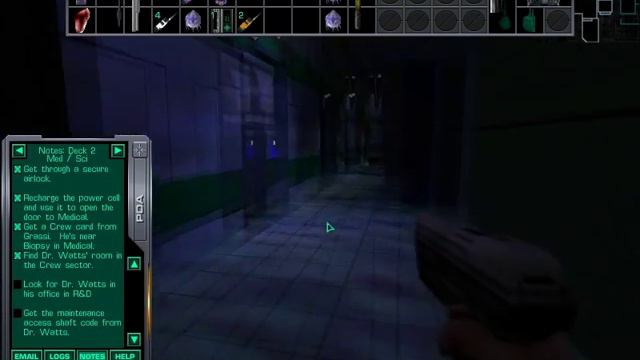 Let's play:System Shock 2 (Part 10) "R&D" смотреть онлайн