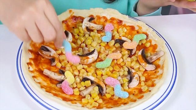 Вызов пиццы Мукбанг ДОНА DONA