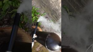 Самодельный дымогениратор из огнетушителя