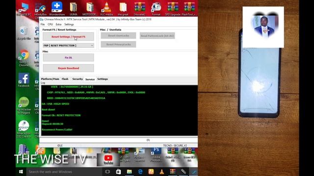 TECNO KC6 FRP DONE with CM2 MT2. ALL MTK MT6761, 6750, 6755,... ONE CLICK смотреть онлайн