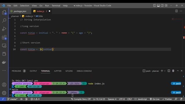 ES6 Minimal Coding Tips | JavaScript | ES6 | CodingTips смотреть онлайн