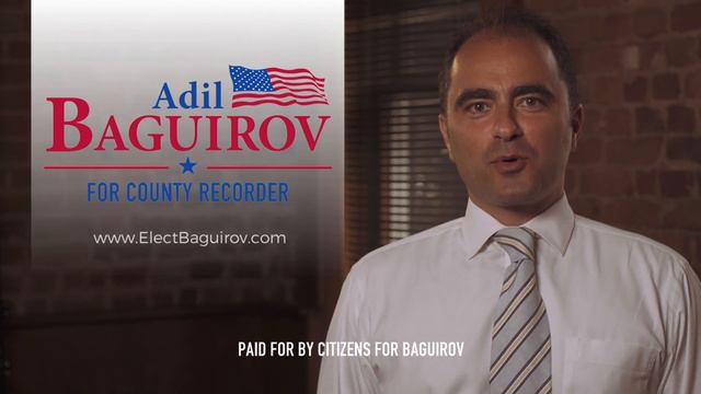 Adil Baguirov for Montgomery County Recorder - 5 Second Sequence смотреть онлайн
