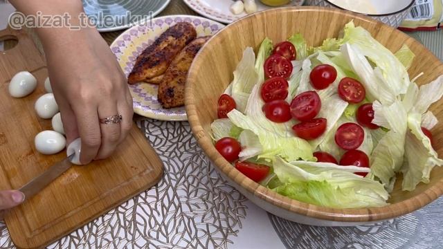 Салаты с Петрушкой