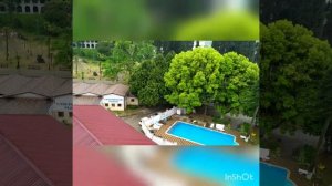 Новый Афон. гостиница Гранд Афон. Бассейн поднебес....