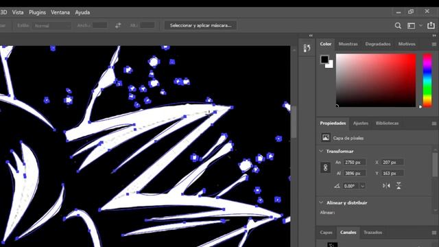 Vectorizar automáticamente en photoshop l pasar de imagen a vector SUPER FACIL смотреть онлайн