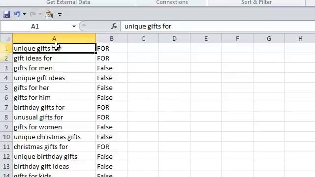 Group keywords using Excel смотреть онлайн