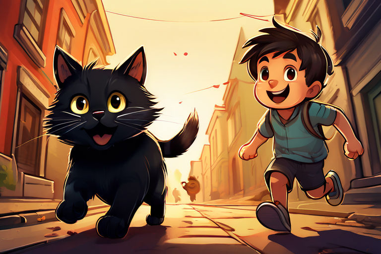 Не обижайте черных котов | Песенка про черного кота для детей | SUNO AI создано с помощью нейросетей смотреть онлайн