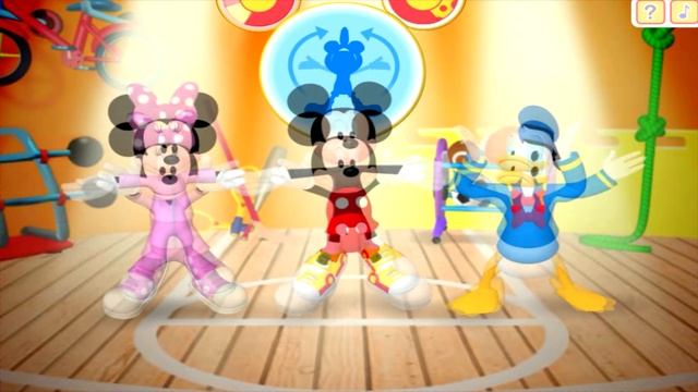 Mickey Mousekersize Moves - Mickey Mouse Clubhouse Game - Disney Junior Games For Kids смотреть онлайн