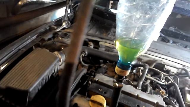 Промывка форсунок без снятия vectra b смотреть онлайн