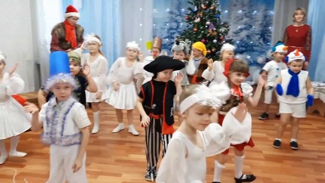 Новогодний утренник Старшей группы. декабрь 2020г. смотреть онлайн