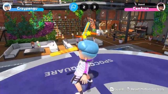 Nintendo Switch Sports Chambara Gameplay part 2 смотреть онлайн
