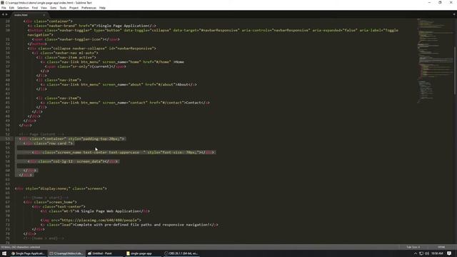 Learn How To Easily Create Single Page Application (SPA) FAST - Code With Mark смотреть онлайн
