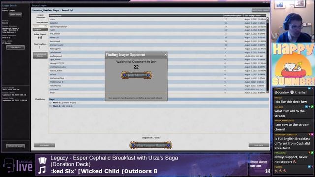 [Legacy] - Esper Cephalid Breakfast (featuring Urza's Saga) - Donation Deck from FGC смотреть онлайн