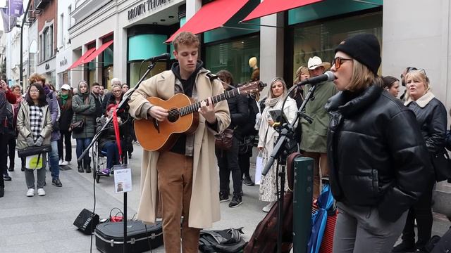 THIS GUY IS AMAZING Teenage Dirtbag Wheatus - Allie Sherlock & Sebastian Schub cover. смотреть онлайн