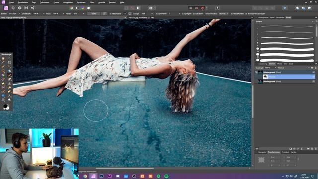 How to create Levitation effect? Affinity Photo/Photoshop tutorial смотреть онлайн