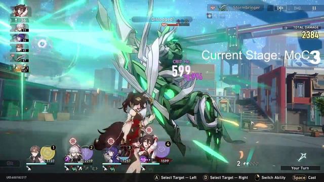 Memory of Chaos Stage 1-5 | Hyperborean Search for Warmth - Honkai: Star Rail смотреть онлайн