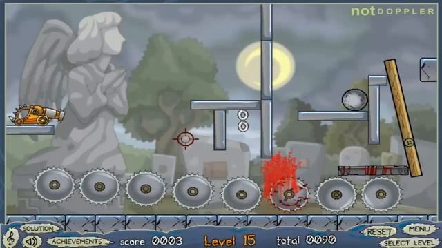 Roly-poly Cannon: Bloody Monsters Pack 2 Levels 11-20 Walkthrough смотреть онлайн