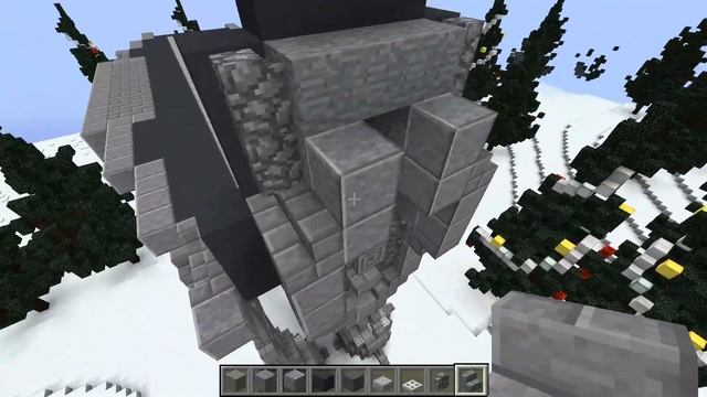 Imperial AT-AT | Minecraft Star Wars tutorial (2:1 Scale) смотреть онлайн