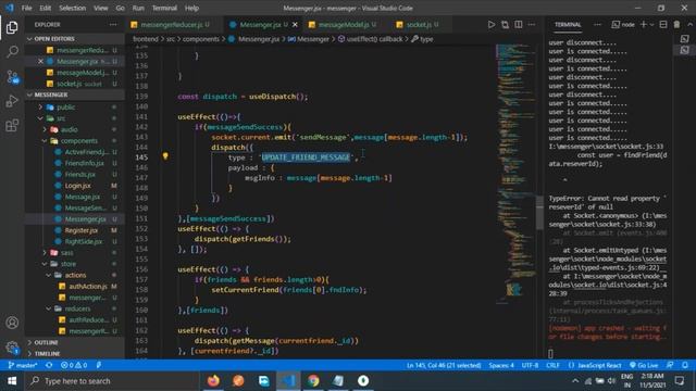 Real Time Chat App Node Js Express Js React MongoDB Socket.Io MERN Real Time Message update #28 смотреть онлайн