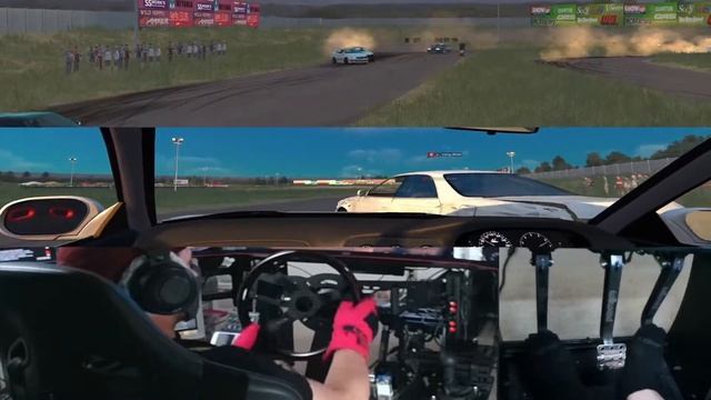 Assetto Corsa Tandem Drift Okegawa Gravy Garage Direct Drive смотреть онлайн