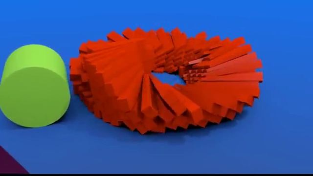 Blender physics simulation using Bullet engine: Demolition смотреть онлайн