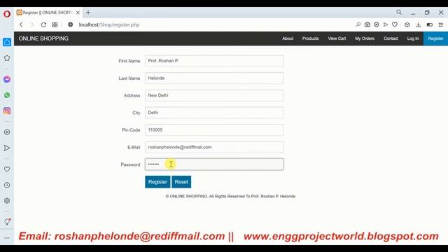 Online Shopping Ecommerce Website PHP Project With Source Code смотреть онлайн