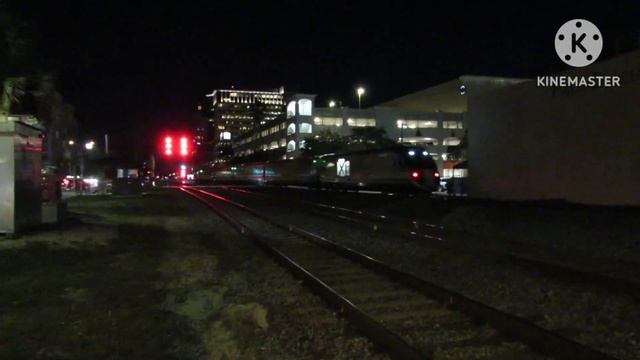 Brightline 7??-25 Southbound at West Palm Beach FL 2-25-23 смотреть онлайн