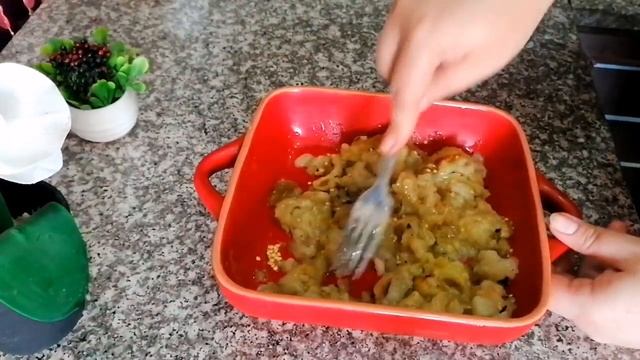 Бабагануш?Мутабаль - паста из баклажан?Самая вкусная закуска из баклажан