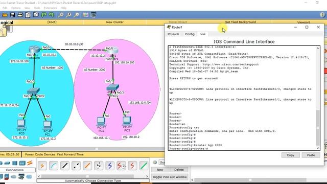 BGP Configuration Explained || Understanding BGP Neighbors || Border Gateway Protocol LAB || CCNA смотреть онлайн