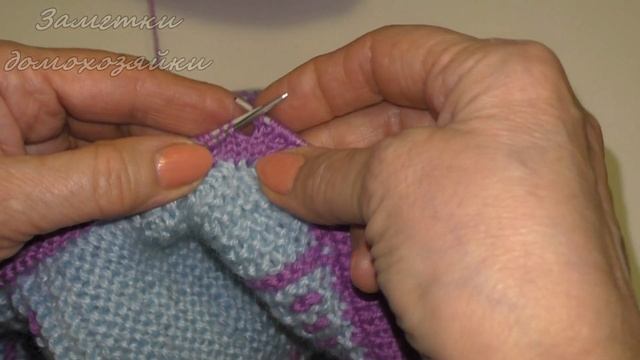 КАК СВЯЗАТЬ ВОРОТНИК спицами смотреть онлайн