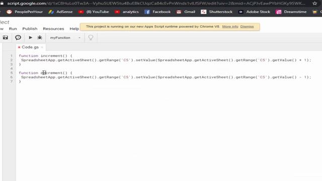 How to Create Spin Button to Sheets in Google Spreadsheet смотреть онлайн