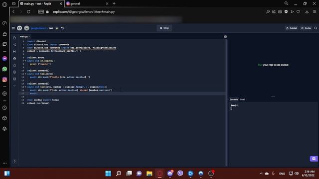 Discord bot with python (Part 2/ Kick and Ban) смотреть онлайн