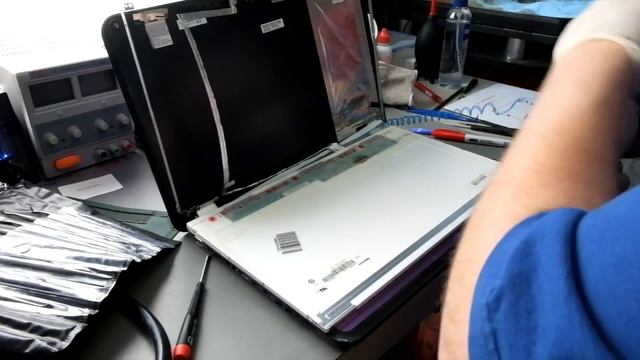 Laptop screen replacement/How to replace laptop screen HP-Compaq PAVILION G6-1C61CA