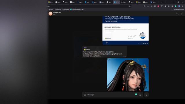Telegram Bot AI (Powered by Azure Computer Vision) смотреть онлайн