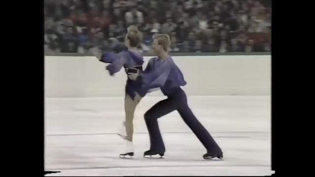 Джейн Торвилл - Кристофер Дин ОИ-1984 Произвольный танец смотреть онлайн