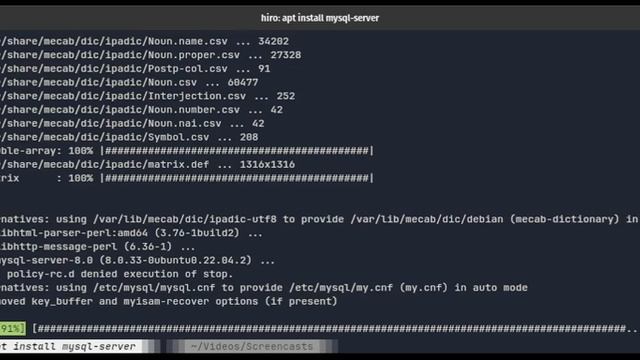 Instalasi MySQL Server Pada Ubuntu Server 22.04 смотреть онлайн
