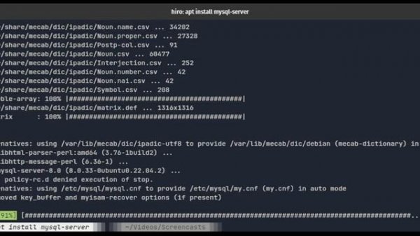 Instalasi MySQL Server Pada Ubuntu Server 22.04