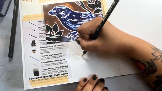 SKETCHBOX October (Inktober ?) 2021 Unboxing & Review! смотреть онлайн