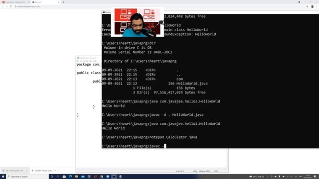 Java 02 - Hands on Lab Session - Hello World, Packages and Imports (From CseCafe) смотреть онлайн