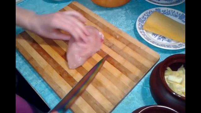 ЖАРКОЕ ИЗ КУРИЦЫ В ГОРШОЧКАХ. смотреть онлайн