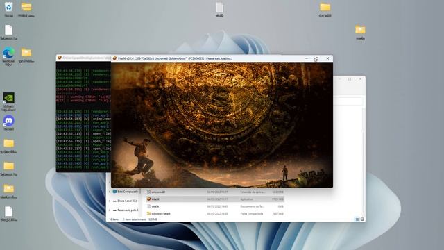 Vita3K V0.1.4 2508-73af263c | PCSA00029  [Uncharted: Golden Abyss™] Menu