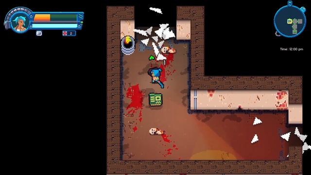 RoadOut gameplay: Crazy mix of top-down driving & dungeon crawler! (PC Steam demo) смотреть онлайн