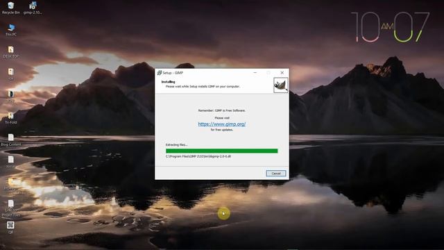 How to Install GIMP on Windows 10/11 PC | Best Free Alternative to Adobe Photoshop CC смотреть онлайн