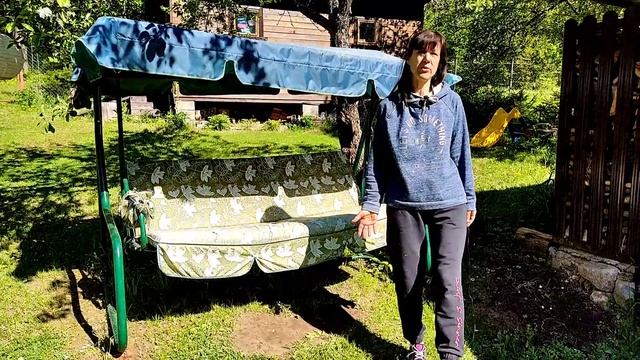 Соседи по даче завидуют такому гамаку. А качели покупали вместе . смотреть онлайн