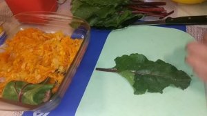 Мини - ,,ГОЛУБЦЫ» из листьев свеклы .Вкуснейший ужин!