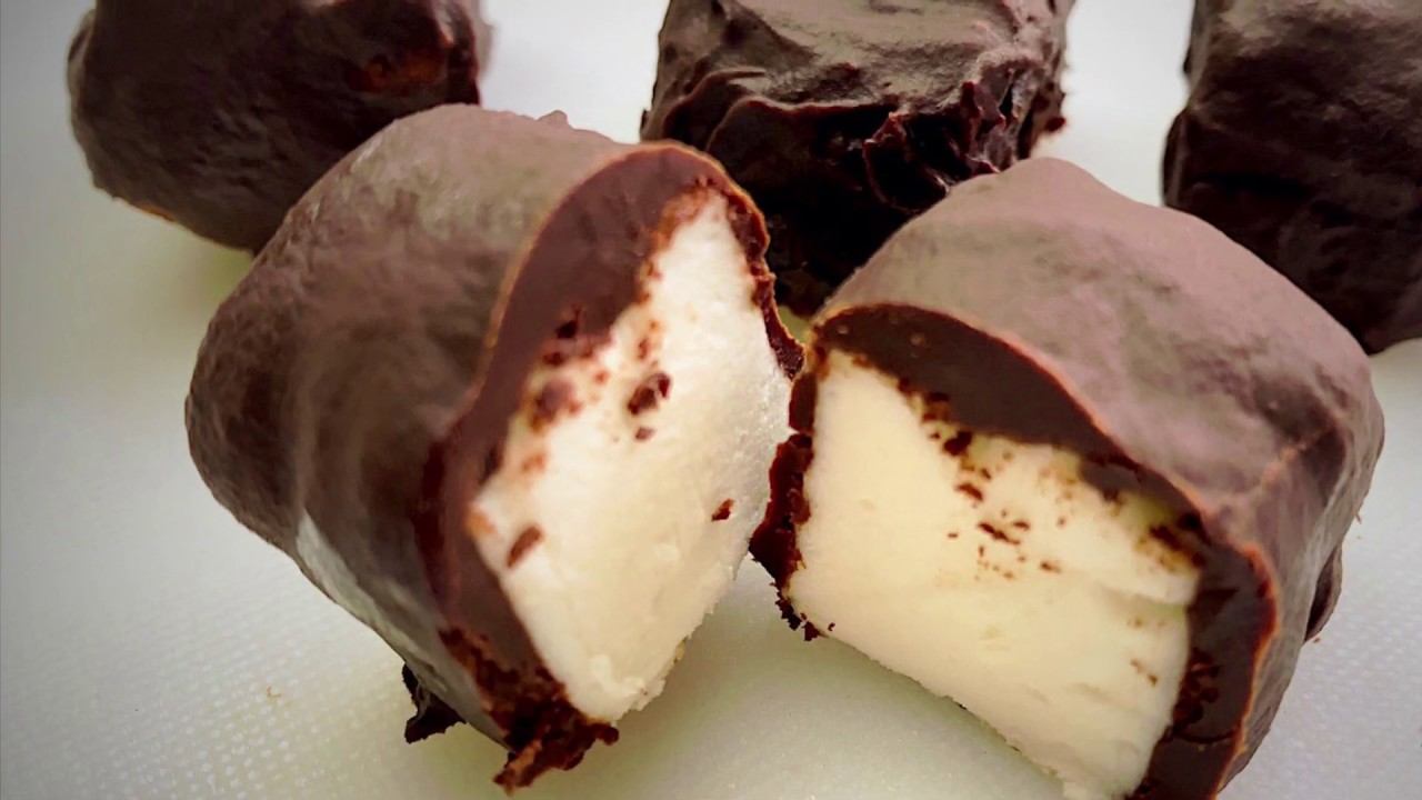 Конфеты ПТИЧЬЕ МОЛОКО готовим Дома. Простой Рецепт Домашних Конфет смотреть онлайн