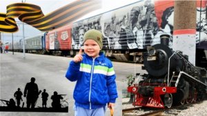 Поезд Победы.РФ внутри / Выпуск 2/Военный поезд музей с восковыми фигурами