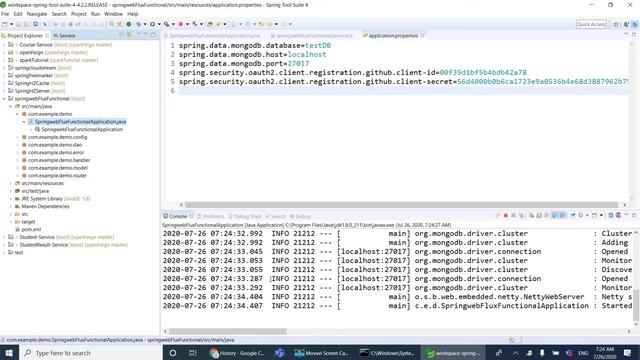 WebFlux OAuth2.0 Login Using Github смотреть онлайн