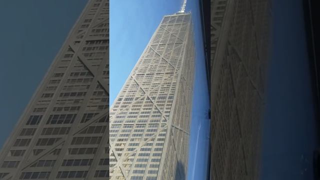 John Hancock Historic Building Chicago Illinois Architecture смотреть онлайн